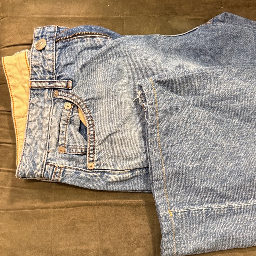 Rag & Bone Logan Mid-Rise Wide Leg Jeans - Picture 10 of 10